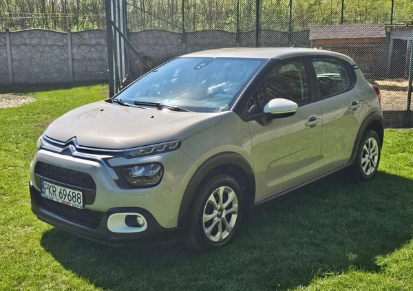 Citroen C3 cena 57900 przebieg: 26000, rok produkcji 2022 z Wąbrzeźno małe 56